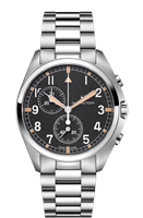 Orologio Hamilton Uomo Khaki Pilot Pioneer in Acciaio H76522131 - H76522131